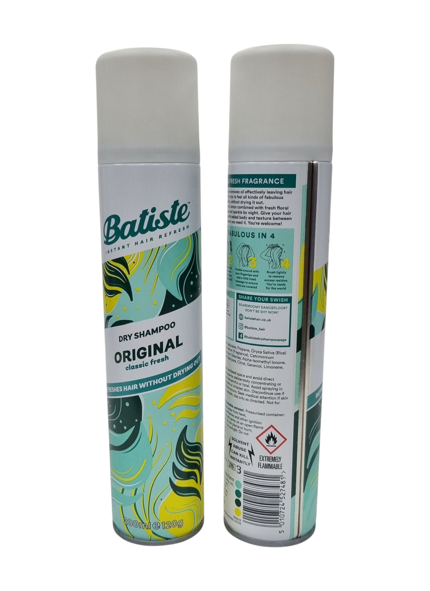 Batiste Dry Shampoo Original 200ml
