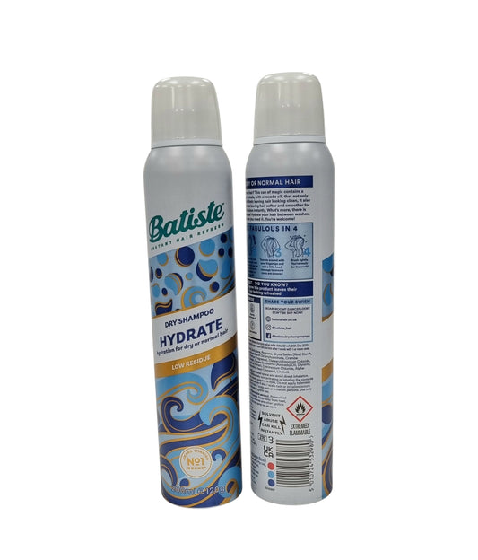 Batiste Dry Shampoo Hydrate 200ml