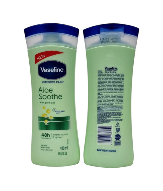 Vaseline Intensive Body Lotion Aloe Soothe 400ml