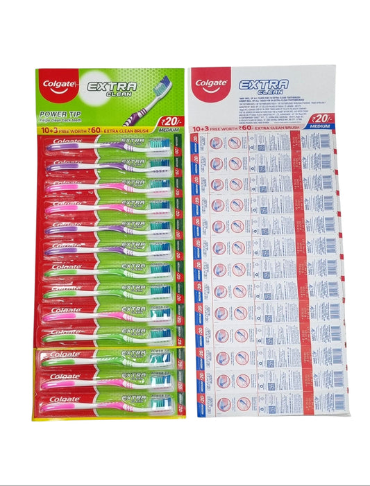 Colgate Toothbrush Extra Clean 13x24