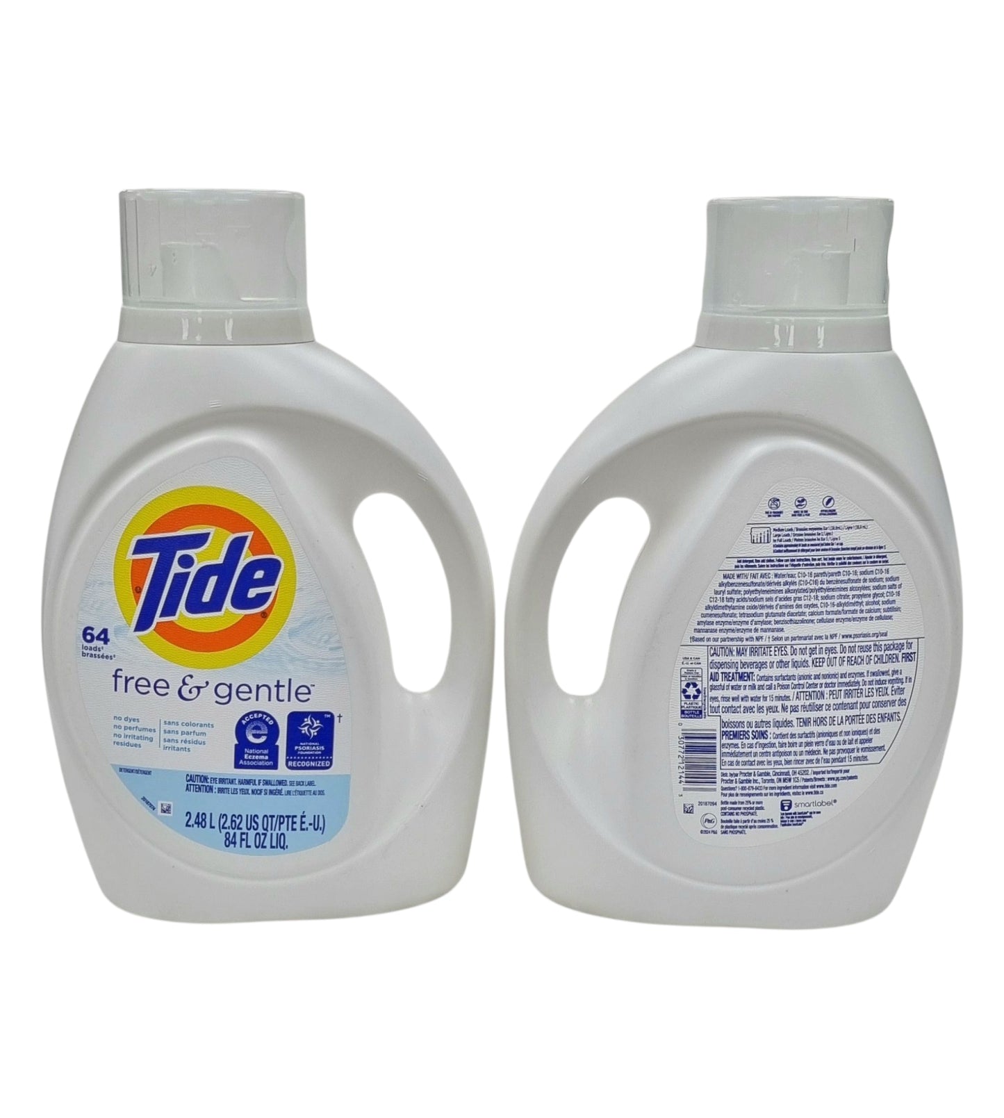 Tide LiquidFree and Gentle 84 fl oz (2.48L)