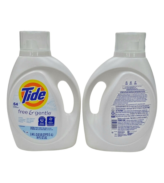 Tide LiquidFree and Gentle 84 fl oz (2.48L)