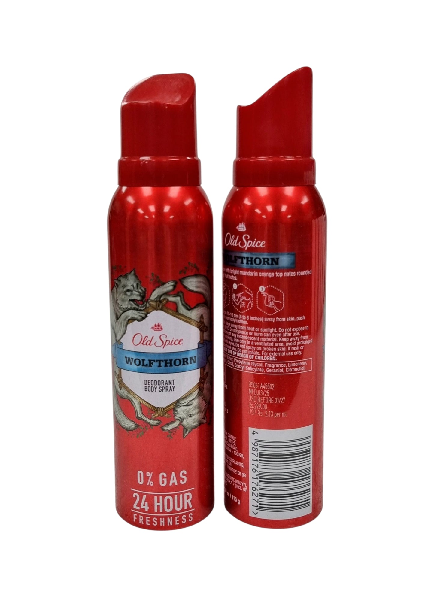 Old Spice Body Spray Wolfthorn 140ml