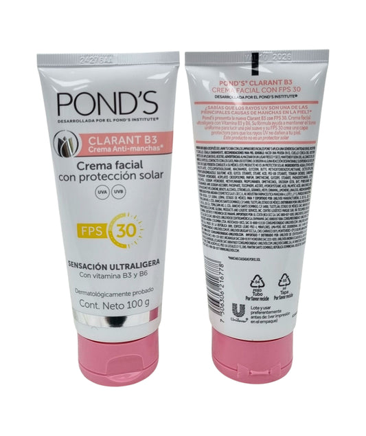 Ponds Facial Creme Clarant B3 FPS30 100g