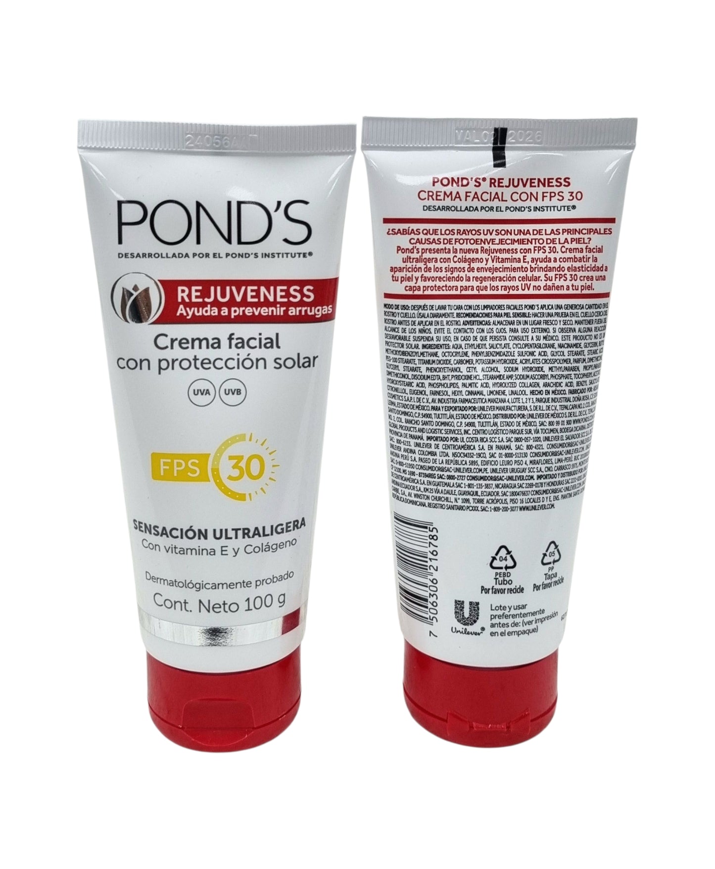 Ponds Facial Creme Rejuveness FPS30 100g