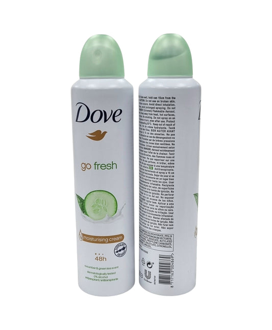 Dove Body Spray Cucumber & Green Tea250ml