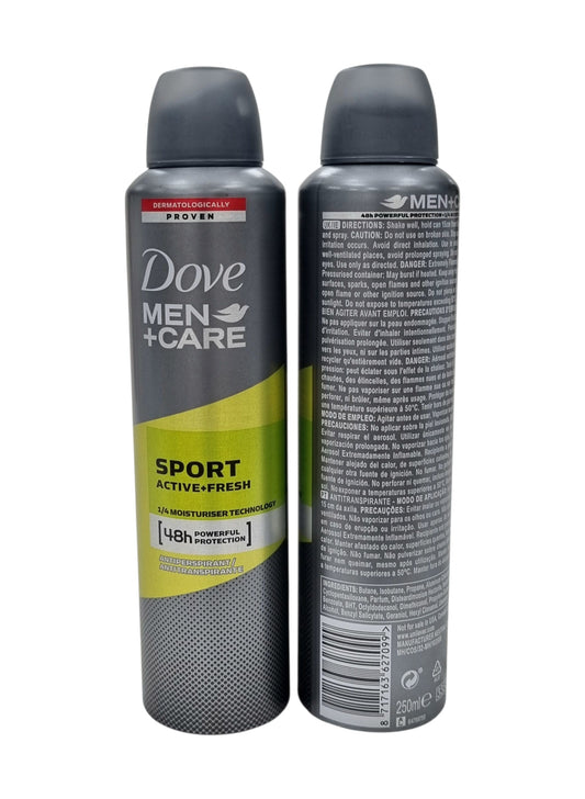 Dove Body Spray Men+Care Sport Active 250ml