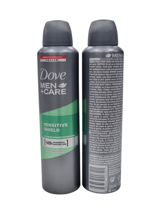 Dove Body Spray Men+Care Sensitive Shield 250ml
