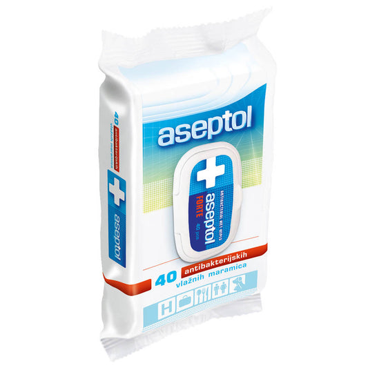 Aseptol Antibacterial Wipes